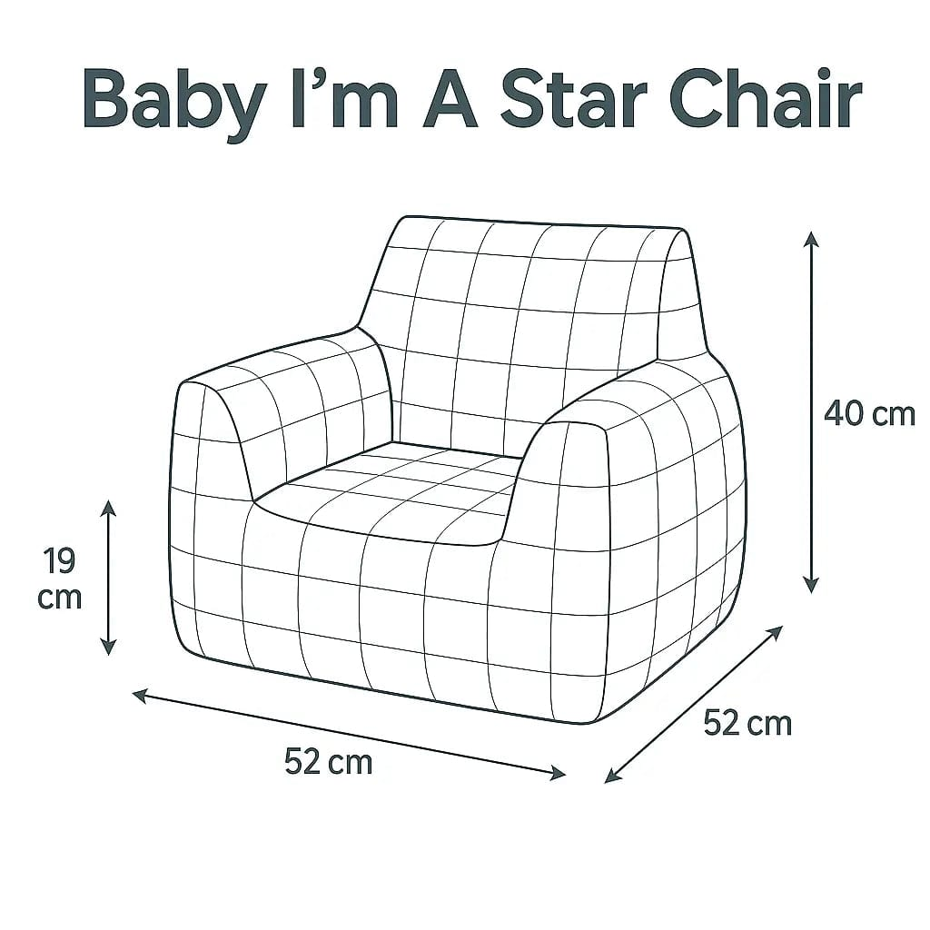 Baby I'm A Star Kids Chair