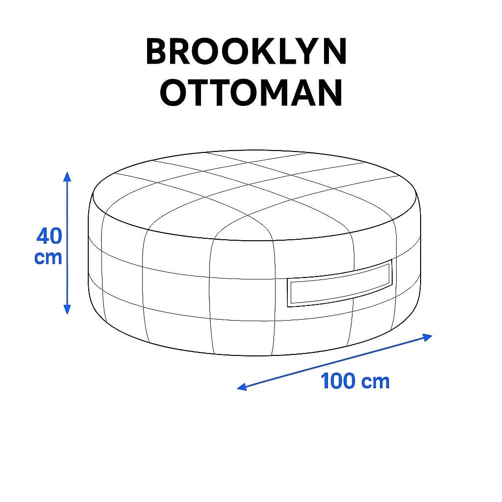Brooklyn Ottoman