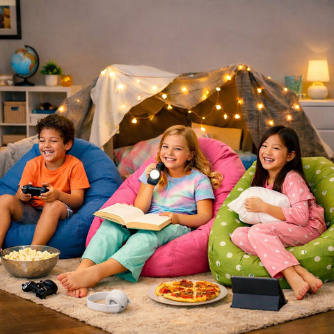 Make The Next Sleepover More Fun With Children's Bean Bags