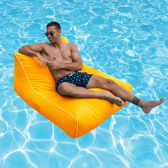 Amalfi Bean Bag Pool Float: Ultimate Resort-Style Relaxation
