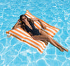 Cabo Pool Float Orange Stripes