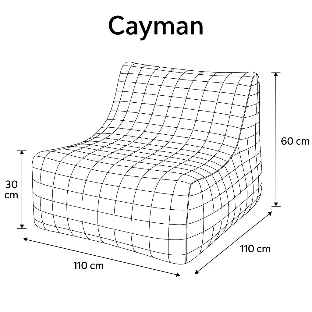Cayman Double Bean Bag