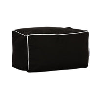 Copacabana Outdoor Ottoman Black