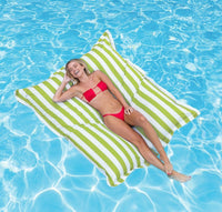 Portsea Pool Float Lime Stripes