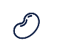 Icon indicating beans not included